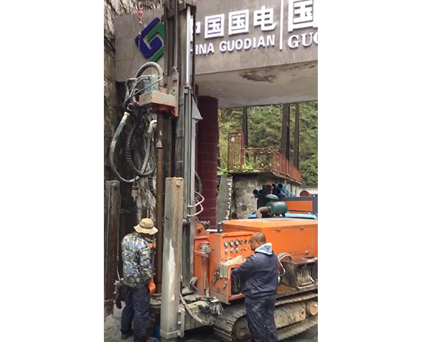 大型水電站生產用井